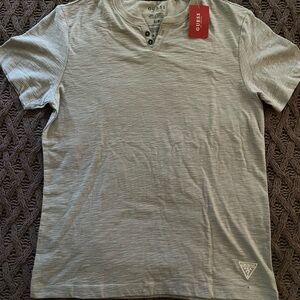 GUESS Gray Men's Shirt size small